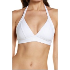 Becca Women's Fine Line Halter Bikini Tops