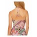  Bandeau Printed Tankini Top, Multi, 10