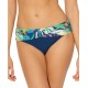 Bleu by Rod Beattie It’s a Jungle Out There Sarong Hipster Bikini Bottoms, 12, Navy