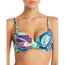 Bleu by Rod Beattie It’s a Jungle Out There Underwire Bra Bikini Top, 14, Navy