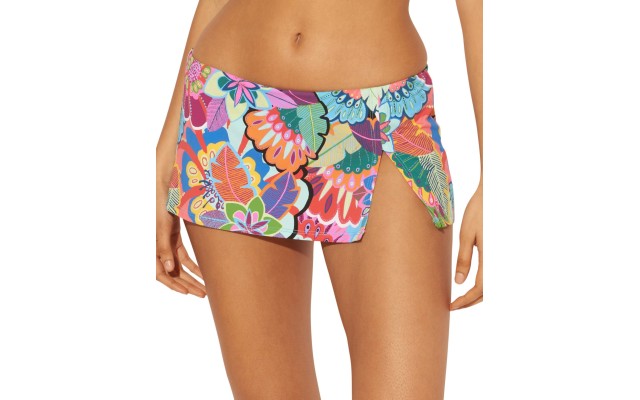 Bleu by Rod Beattie Skirted Hipster Bikini Bottoms, Multi, 12