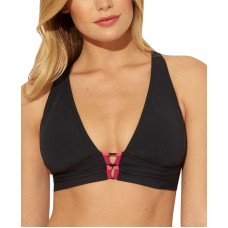 Bleu by Rod Beattie Strappy Halter Bikini Top Women’s Swimsuit,