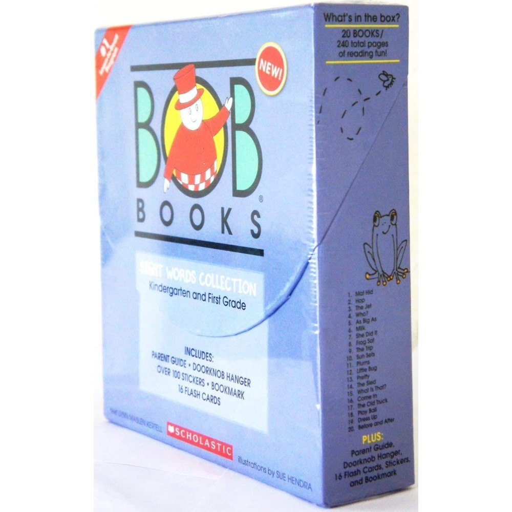 Bob Books Sight Words Collection Book Box Set Kindergarten & First Grade