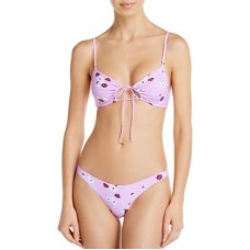 bond-eye Sleeker Floral Print Bikini Bottom – Pink