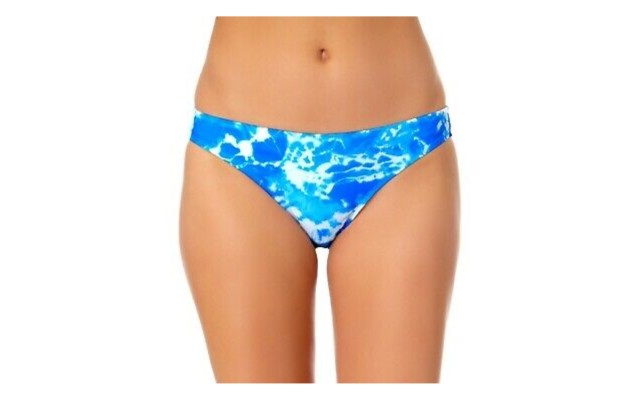  Juniors Bikini Bottoms,  Women's Swimsuit, Blue, Large