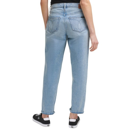  Jeans Cotton High-Rise 90’s Jeans, 27, Blue