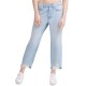  Jeans Cotton Ripped Straight-Leg Jeans, Blue, 27