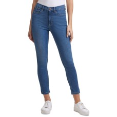 Calvin Klein Jeans High-Rise Ankle Jeans, Blue, 26