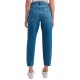  Jeans High-Rise Mom-Fit Cotton Ankle Jeans, Blue, 31
