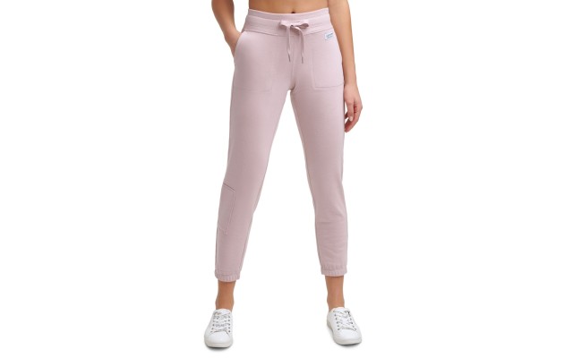  Performance Zip-Pocket Sweatpants, Pink, X-Large