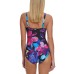  Starburst One-Piece Swimsuit, 8, Multi