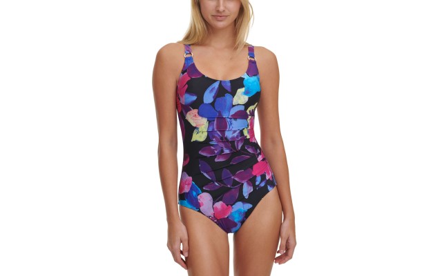  Starburst One-Piece Swimsuit, 8, Multi