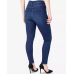  Juniors’ Curvy High Rise Skinny Jeans