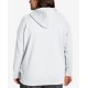  Plus Size Powerblend Graphic Hooded Sweatshirt, White, 2X