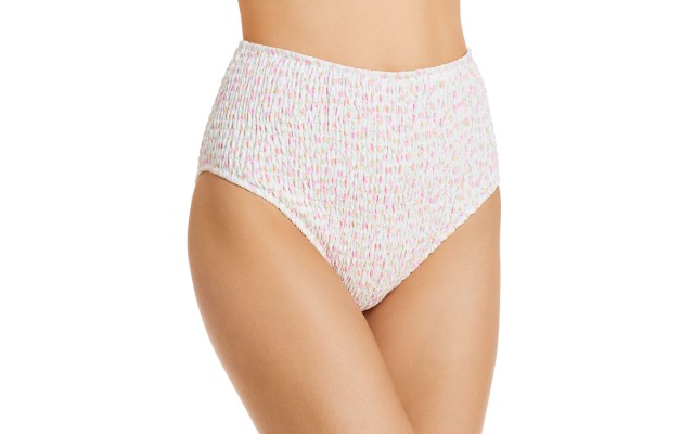  Women’s Newport Bikini Briefs, Summer Fling, Pink, Floral, XS