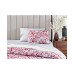  Damask Designs Garden Manor Cotton 300-Thread Count 3-Pc. Full/Queen Duvet Cover Set, Red