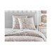  Jacobean Cotton 300-Thread Count European Sham Pillow, Gray, 26 x 26
