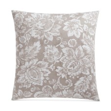 Charter Club Jacobean Cotton 300-Thread Count European Sham Pillow, Gray, 26 x 26