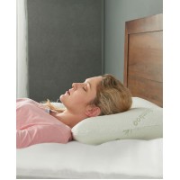 Cheer Collection Latex Pillow, White,15.7 X 23.6