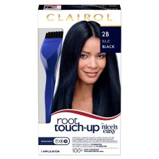 Clairol Root Touch-Up by Nice’n Easy Permanent Hair Dye, 2B Blue Black Hair Color
