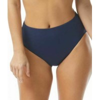 Coco Reef Contours High-Waist Bikini Bottoms, X-Large, Navy
