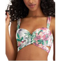 Coco Reef Printed Convertible Underwire Bikini Top, 36C/38C, Multicolor