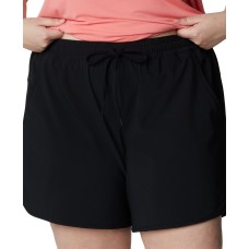 Columbia Women’s Plus Size Bogata Bay Stretch Shorts, Black, 2X x 6L