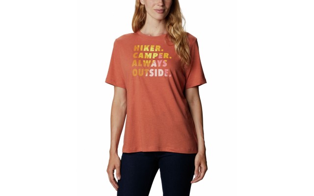  Women’s Plus Size Graphic-Print T-Shirt, Brown, 3X