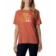  Women’s Plus Size Graphic-Print T-Shirt, Brown, 3X