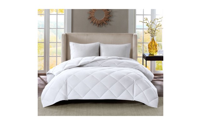 Comfort Classics 3M Thinsulate Down Alternative Comforter, White, Full/Queen