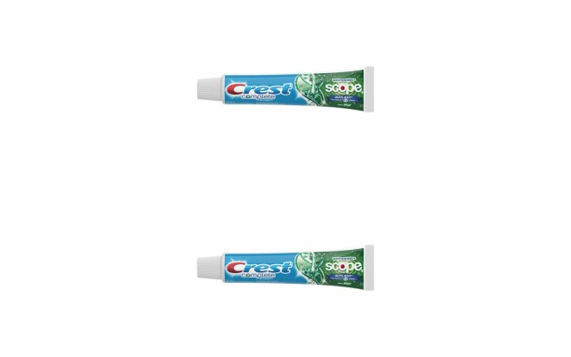  Complete Whitening + Scope Mint Outlast 7.3 Oz Toothpaste Wholesale Bulk Health & Beauty Toothpaste Plate, 2 Pack