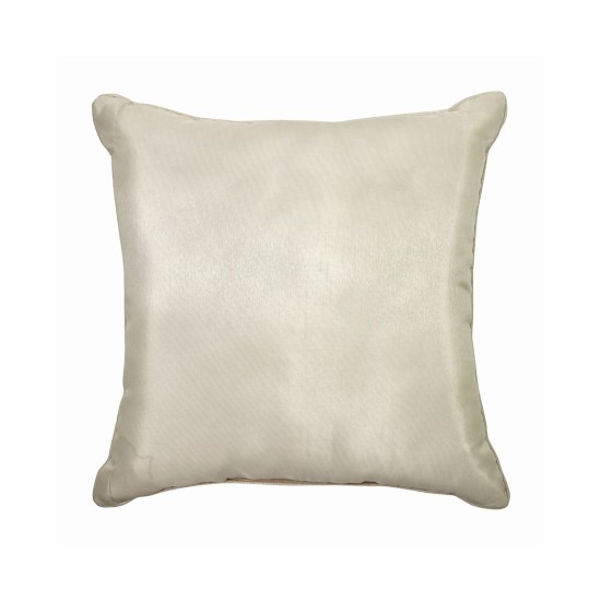  Astrid European Sham Pillow Bedding, White, 26″ x 26″