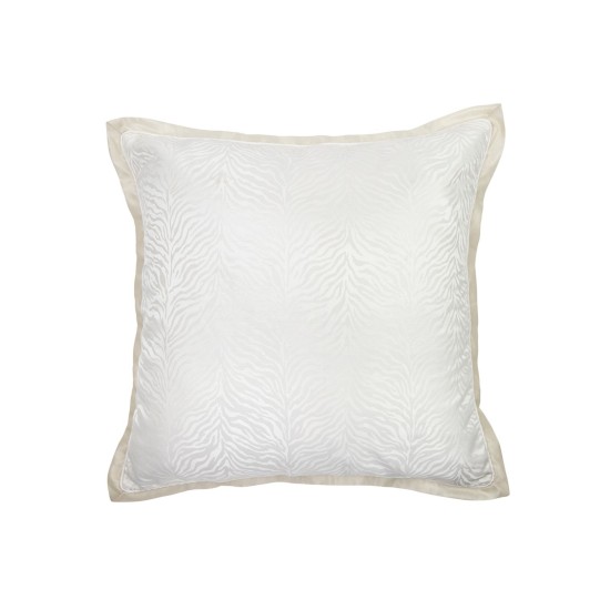  Astrid European Sham Pillow Bedding, White, 26″ x 26″