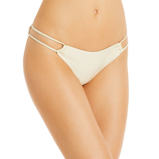  Myra Bikini Bottom, White, Small