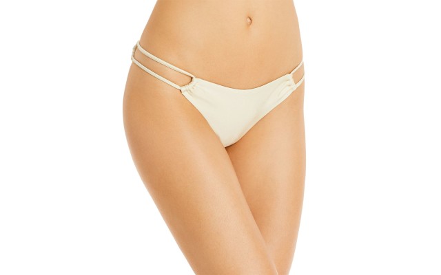 Myra Bikini Bottom, White, Small