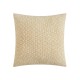 Reverse Chenille Decorative Pillow, Yellow, 20×20