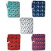  2-Pc. Travel Blanket & Santa Hat Set, Multi, 70X52