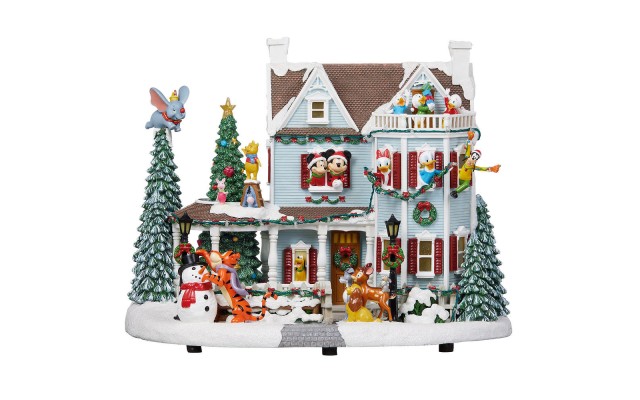  Holiday Decorations – Animated Holiday House With Lights And Music