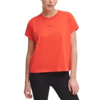 DKNY Sport Cotton Logo T-Shirt, X-Large, Hibiscus