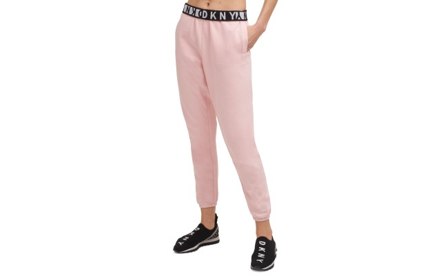  Sport Women’s Cotton Jogger Pants, Pink, Large