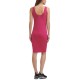 Sport Women’s Embellished Logo Tank Dress, Pink, Medium