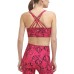  Sport Women’s Snake-Embossed Sports Bra (Pink, X-Small)
