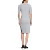  Sport Women’s Sneaker Dress, Grey, Small
