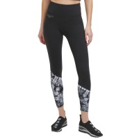 Dkny Sport Women’s Tie-Dyed 7/8 Leggings, Black, Large