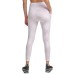  Women’s Crossover-Front Tie-Dyed Leggings, Lilac, Small