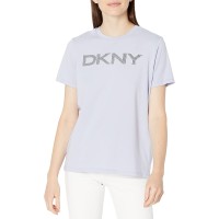 Dkny Women’s Sport Logo T-Shirt, Blue, X-Small