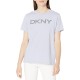 Dkny Women’s Sport Logo T-Shirt, Grey, Small