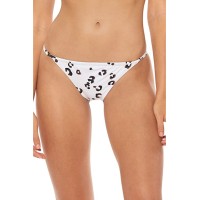 Dolce Vita Women’s Leopard Print String Tab Side Hipster Bikini Bottom Linen L