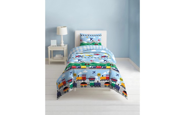  Printed Comforter Set, Multi , Full/Queen