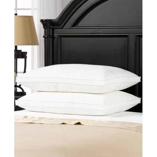 Overstuffed Plush Medium/Firm Density Gel Filled Side/Back Sleeper Pillow, 20×25, White